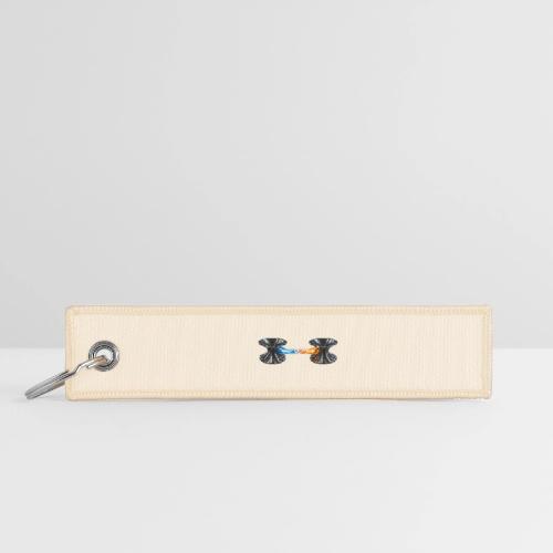 Entangled - Jet Tag Keychain