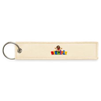 Lil Disciples - Jet Tag Keychain - creme - Front