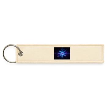 Neon Circuit Core - Jet Tag Keychain - creme - Front