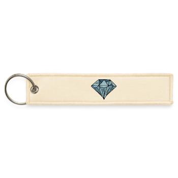 Blue Diamond - Jet Tag Keychain - creme - Front