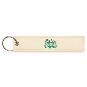 I Teach The Cutest Leprechauns - Jet Tag Keychain - creme - Front
