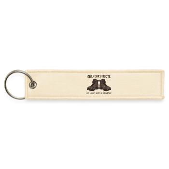Grandpa's Boots Muddy Heritage - Jet Tag Keychain - creme - Front