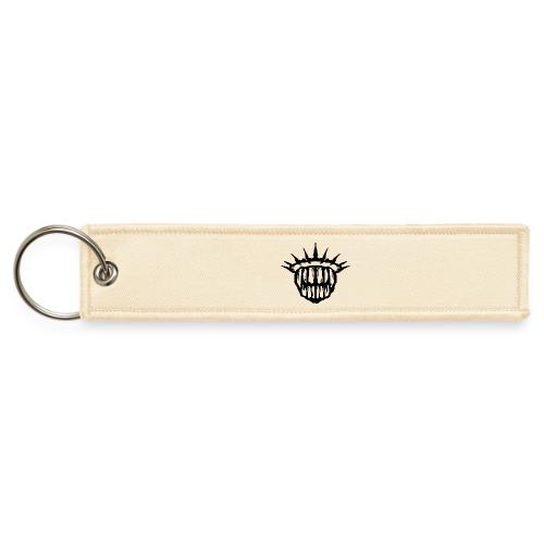 Teeth Of The Divine Sigil BLACK - Jet Tag Keychain