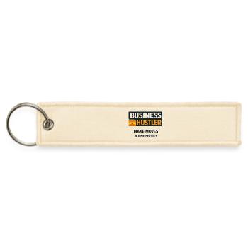 Build Your Empire Entrepreneur Motivation T-Shirt  - Jet Tag Keychain - creme - Front