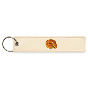 Sunny Sprinkled Cake Smile martabak  - Jet Tag Keychain - creme - Front