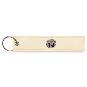 Tow Girls Design - Jet Tag Keychain - creme - Front