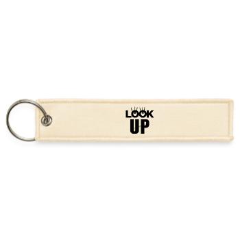 Please upload or describe the design - Jet Tag Keychain - creme - Front