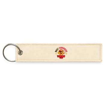 DAOS Favorite Your New T-Shirt"  - Jet Tag Keychain - creme - Front