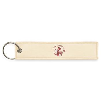 Kiln Guardian Dragon - Jet Tag Keychain - creme - Front