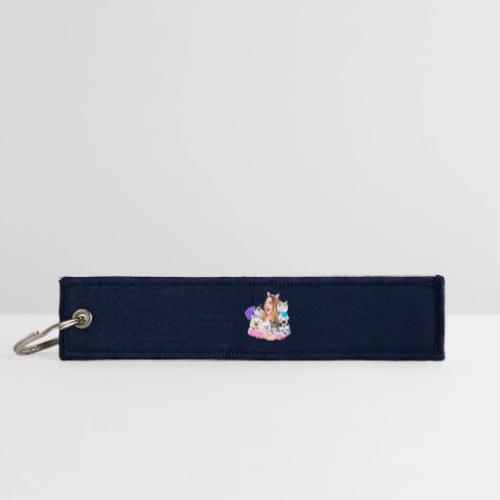Jahnnalee & The Furry Kiddos - Jet Tag Keychain