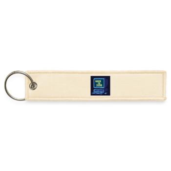 Back to 1999 - Jet Tag Keychain - creme - Front