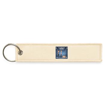 Slap-battle winner - Jet Tag Keychain - creme - Front