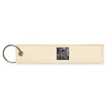 OG Gangster Rat - Jet Tag Keychain - creme - Front
