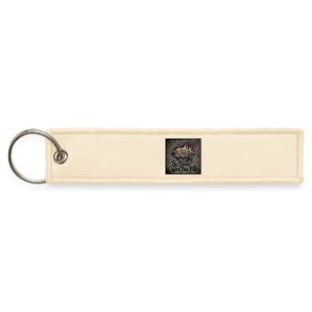 So Done With This BS Funny Graduation  - Jet Tag Keychain - creme - Front