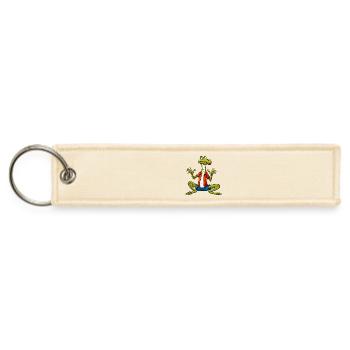 Yogi Lizard - Jet Tag Keychain - creme - Front