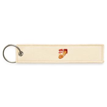 Molten Cheese Bread Burst - Jet Tag Keychain - creme - Front