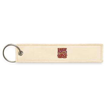 From Elementary to HBCU: Future Vision - Jet Tag Keychain - creme - Front
