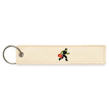 Paramedic Running First Aid Kit - Jet Tag Keychain - creme - Front