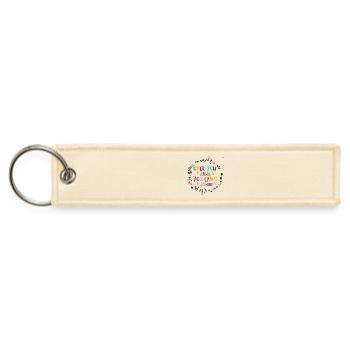 Once you JIM-in you can not JIM-out design - Jet Tag Keychain - creme - Front