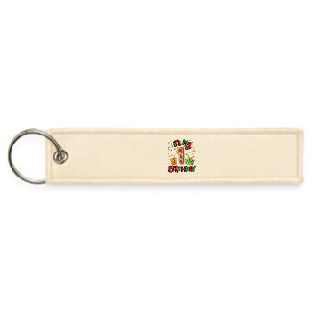 It's My 1 Birthday Xmas Present 1st Bday - Jet Tag Keychain - creme - Front