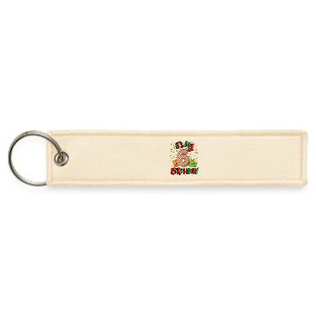 It's My 6 Birthday Xmas Present 6th Bday - Jet Tag Keychain - creme - Front