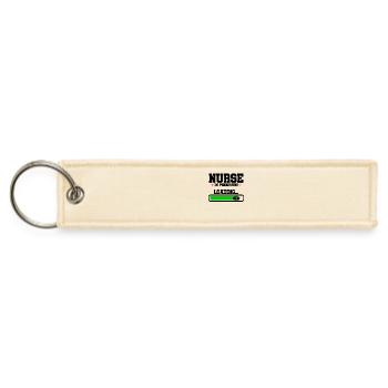 Nurse in Progress Nursing Student National Nurses - Jet Tag Keychain - creme - Front