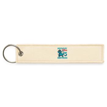 Birthday Vibes 5 Edition Dabbing Dinosaur 5th - Jet Tag Keychain - creme - Front