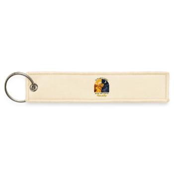 Different Roads, Same Destination – Friendship - Jet Tag Keychain - creme - Front