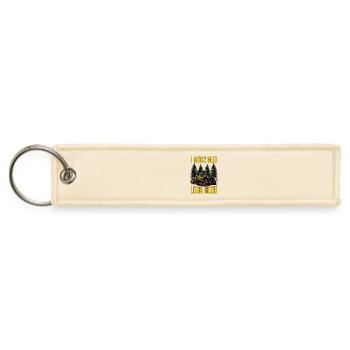 Mud Racing I Make Mud Look Good Off-Road Vehicles - Jet Tag Keychain - creme - Front