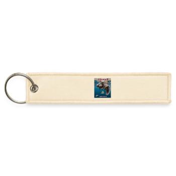 Aquaquill Shark-Proof Shell - Jet Tag Keychain - creme - Front