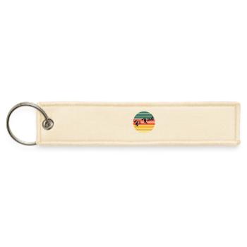 Be Kind Sunset Circle - Jet Tag Keychain - creme - Front