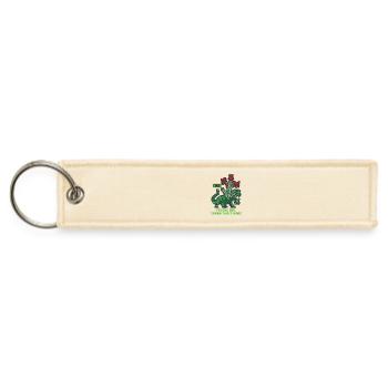 Professional Developer Hydra Bug Humor - Jet Tag Keychain - creme - Front