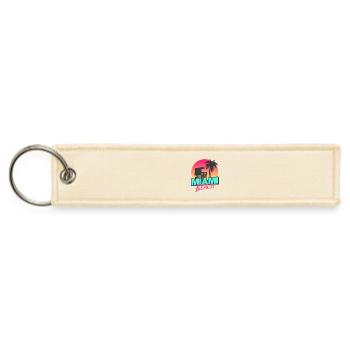 Miami Beach Sunset Lifeguard - Jet Tag Keychain - creme - Front
