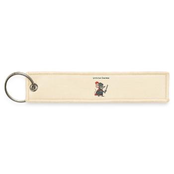 Mouse knight - Jet Tag Keychain - creme - Front