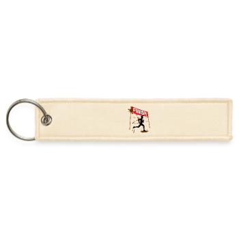 Mud Run Finisher Men - Jet Tag Keychain - creme - Front