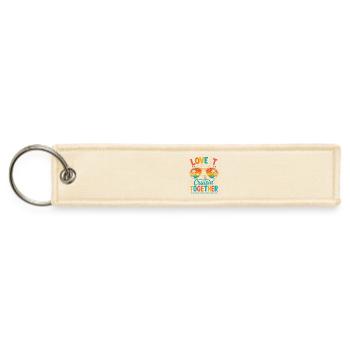 Love It When We're Cruisin' Together - Jet Tag Keychain - creme - Front