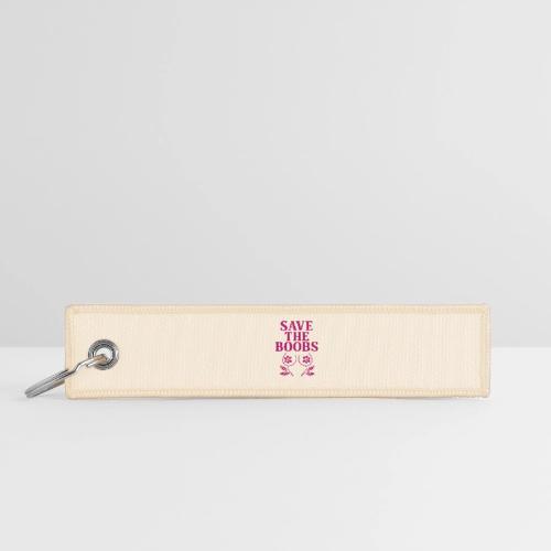 Save the boobs! - Jet Tag Keychain