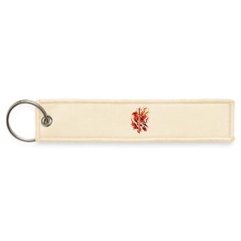 Blade of the Fearless - Jet Tag Keychain - creme - Front