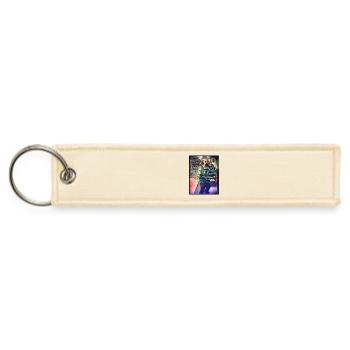 Online entrepreneur/work at home business  - Jet Tag Keychain - creme - Front
