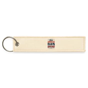 All American Dad - Jet Tag Keychain - creme - Front