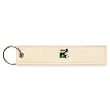 Midnight Echoes Collage - Jet Tag Keychain - creme - Front