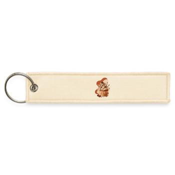 Coffee cupcake design for sweet, indulgent moments - Jet Tag Keychain - creme - Front