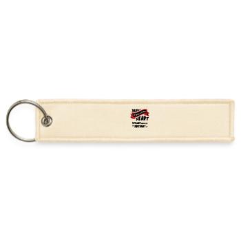 Nurse Cute Enough To Stop Your Heart - black - Jet Tag Keychain - creme - Front