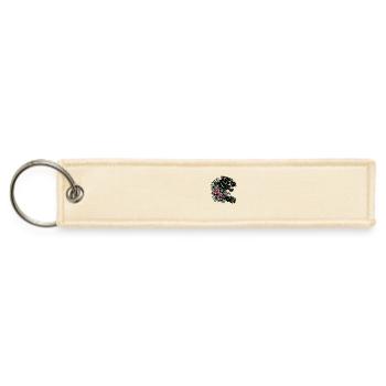 Black Panther Flash Tattoo - Jet Tag Keychain - creme - Front