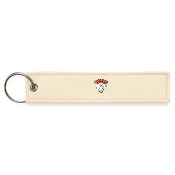 3 Birds Chicks On Tour Saying Party Girls Women - Jet Tag Keychain - creme - Front