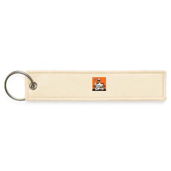 Duck Happens1 - Jet Tag Keychain - creme - Front