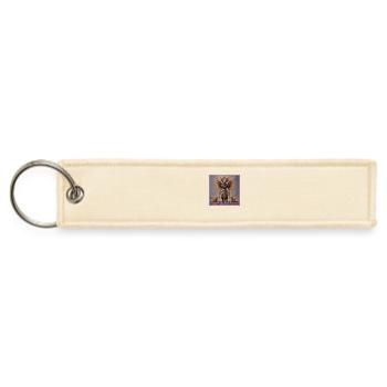Babalú-Ayé: Orisha of Healing and Disease - Jet Tag Keychain - creme - Front