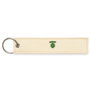 Hop Positive – Funny Beer Optimist Shirt - Jet Tag Keychain - creme - Front