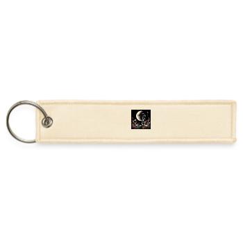 Grow Through What You Go Through - Jet Tag Keychain - creme - Front