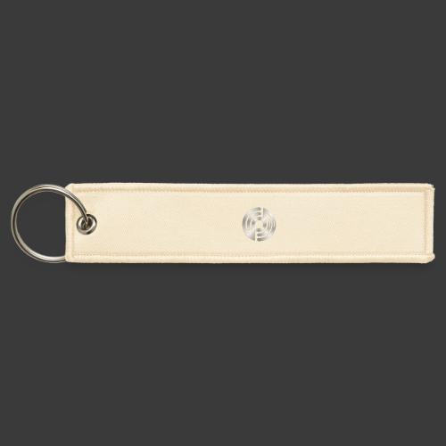 Open Musicians Collective Chrome Logo - Jet Tag Keychain